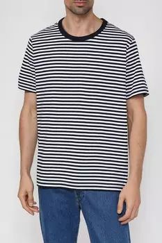 Хлопковая футболка в полоску Esprit Casual