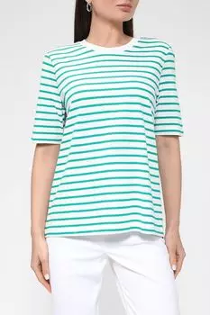 Хлопковая футболка в полоску s.Oliver