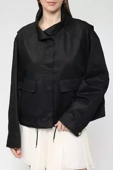 Хлопковая куртка с накладными карманами Karl Lagerfeld