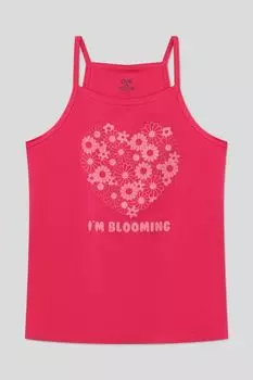 Хлопковая майка с принтом OVS