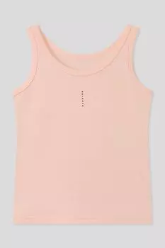 Хлопковая майка со стразами Aspaya