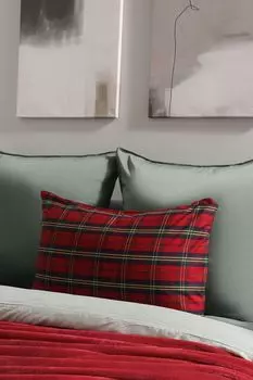 Хлопковая наволочка Tartan Silentnight COINCASA