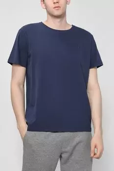 Хлопковая однотонная футболка Blend