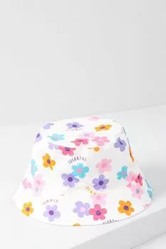 Хлопковая панама с цветочным принтом OVS