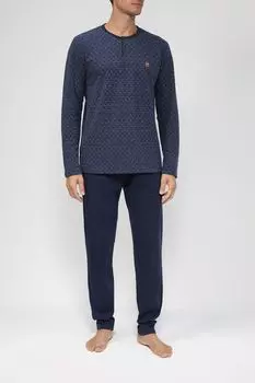 Хлопковая пижама из футболки и брюк Massana