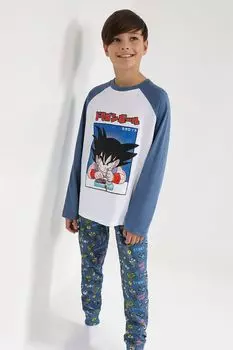 Хлопковая пижама с принтом GIOCO