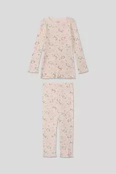 Хлопковая пижама с принтом OVS