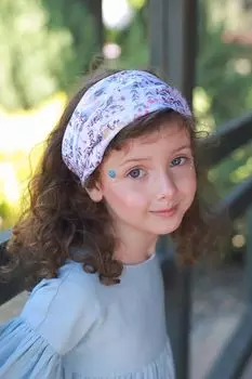 Хлопковая повязка на голову с принтом Malina by Андерсен