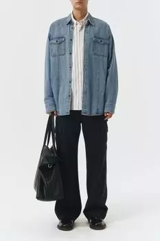 Хлопковая рубашка Dunst