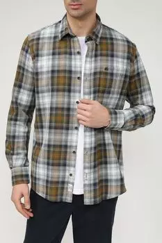 Хлопковая рубашка клетку LERROS