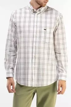 Хлопковая рубашка с карманом Carrera Jeans