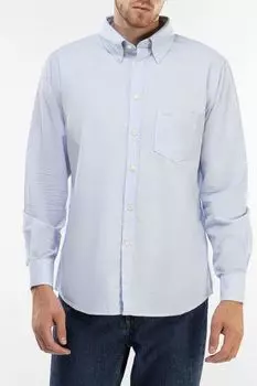 Хлопковая рубашка с карманом Carrera Jeans