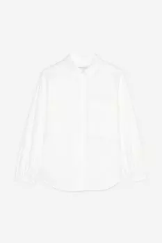 Хлопковая рубашка с карманом Marc O'Polo