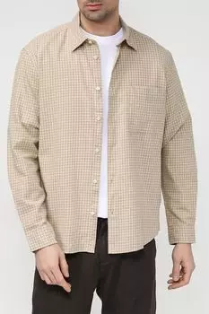 Хлопковая рубашка с карманом Marc O'Polo