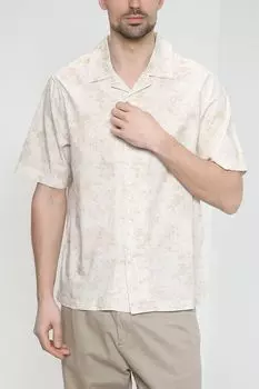 Хлопковая рубашка с коротким рукавом MARCO DI RADI