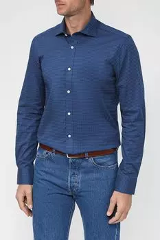 Хлопковая рубашка с мелким принтом OVS