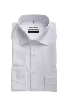 Хлопковая рубашка с нагрудным карманом Marvelis