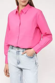 Хлопковая рубашка с накладным карманом s.Oliver