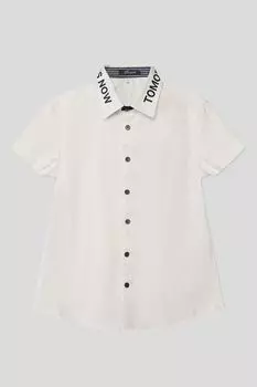 Хлопковая рубашка с принтом Choupette