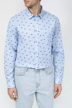 Хлопковая рубашка с принтом D.Molina