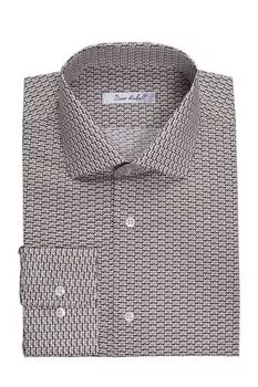 Хлопковая рубашка с принтом Dave Raball