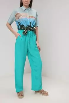 Хлопковая рубашка с принтом iBlues