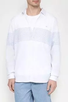 Хлопковая рубашка с принтом Loft