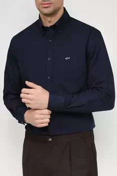 Хлопковая рубашка с воротником на пуговицах Paul & Shark