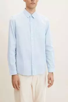 Хлопковая рубашка TOM TAILOR