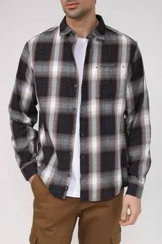 Хлопковая рубашка в клетку Casual Friday