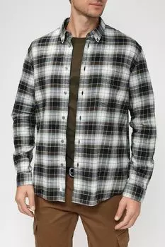 Хлопковая рубашка в клетку Marc O'Polo Denim