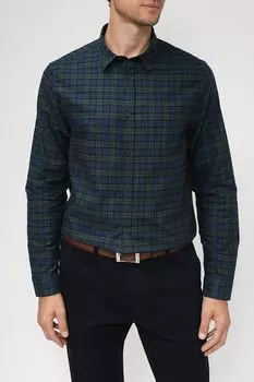 Хлопковая рубашка в клетку MARCO DI RADI