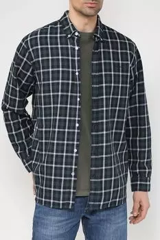 Хлопковая рубашка в клетку PEPE JEANS