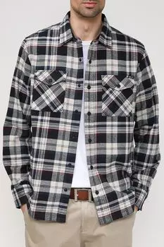 Хлопковая рубашка в клетку Replay