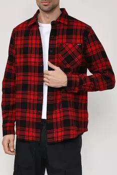 Хлопковая рубашка в клетку Replay