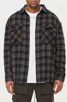 Хлопковая рубашка в клетку The Couture Club