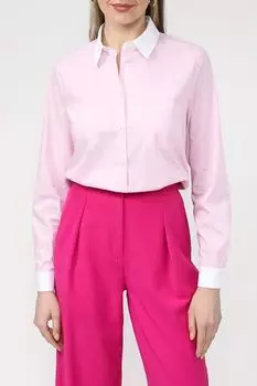 Хлопковая рубашка в полоску Emme Marella