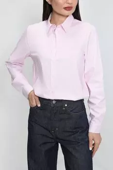 Хлопковая рубашка в полоску Emme Marella