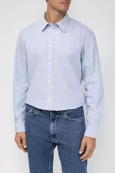 Хлопковая рубашка в полоску Esprit Casual