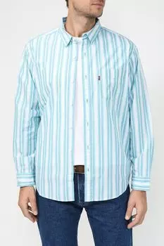 Хлопковая рубашка в полоску LEVI'S