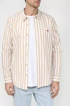 Хлопковая рубашка в полоску LEVI'S