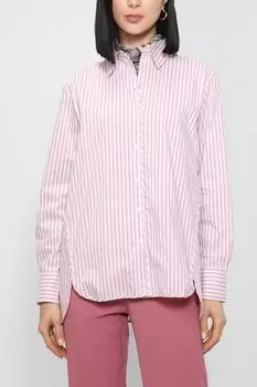 Хлопковая рубашка в полоску More&More