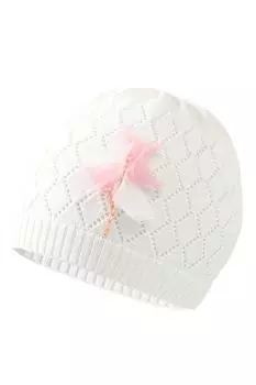 Хлопковая шапка с декором Андерсен