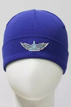 Хлопковая шапка с нашивкой Marhatter