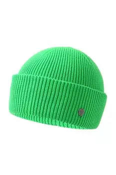 Хлопковая шапка с отворотом в рубчик Fraas