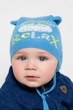 Хлопковая шапка с ушками Marhatter