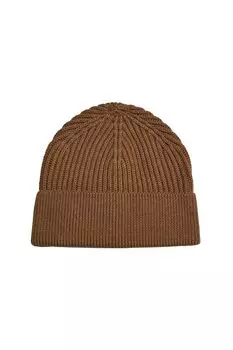 Хлопковая шапка в рубчик с отворотом s.Oliver
