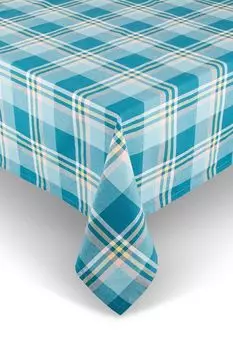 Хлопковая скатерть в клетку Ice Tartan COINCASA
