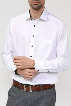 Хлопковая сорочка прямого кроя Olymp