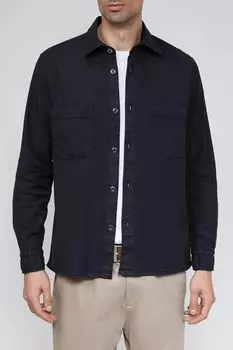 Хлопковая сорочка с карманами DIGEL